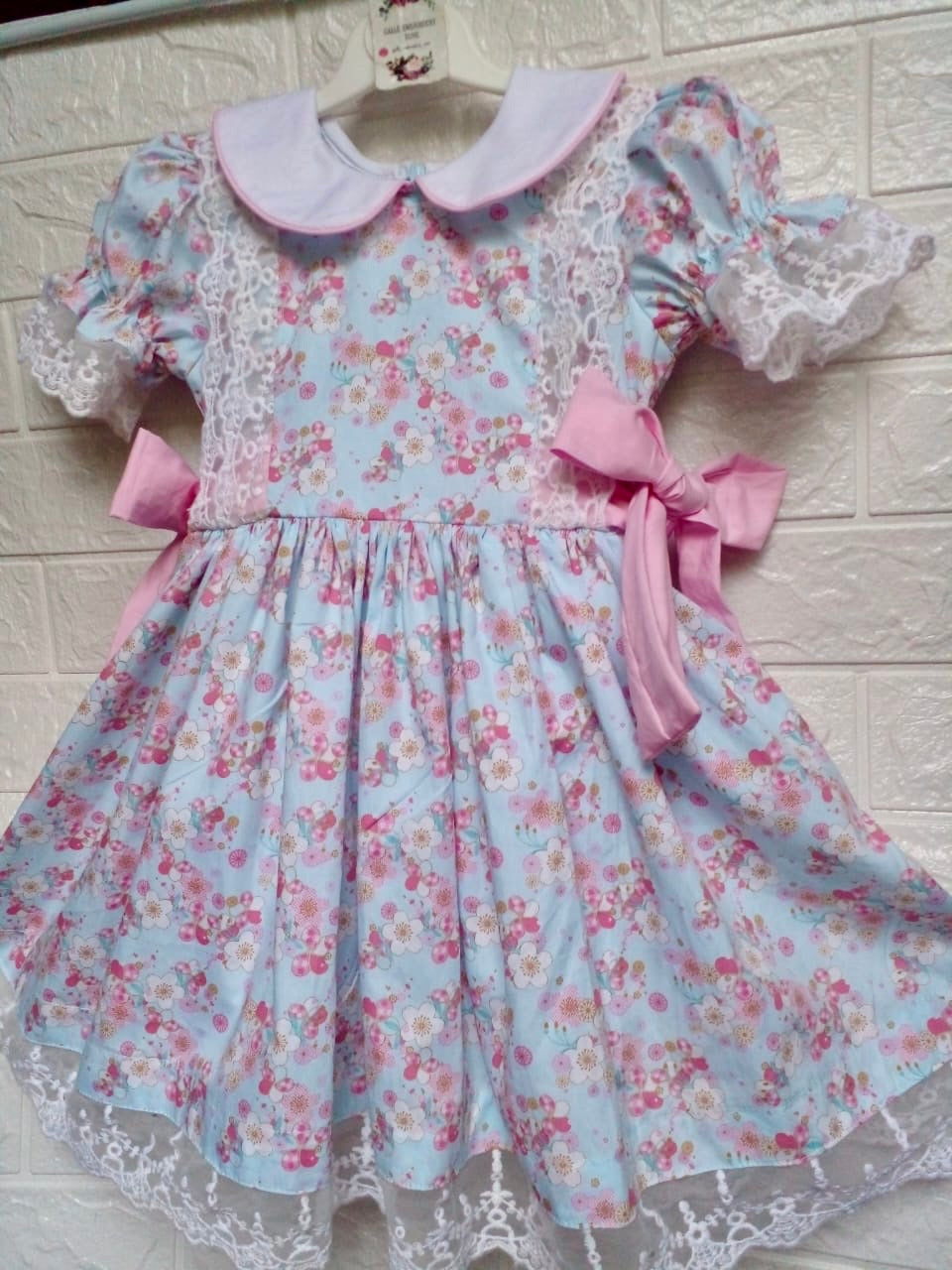 Blossom Dreams Spanish Style Dress,12M to 8T.