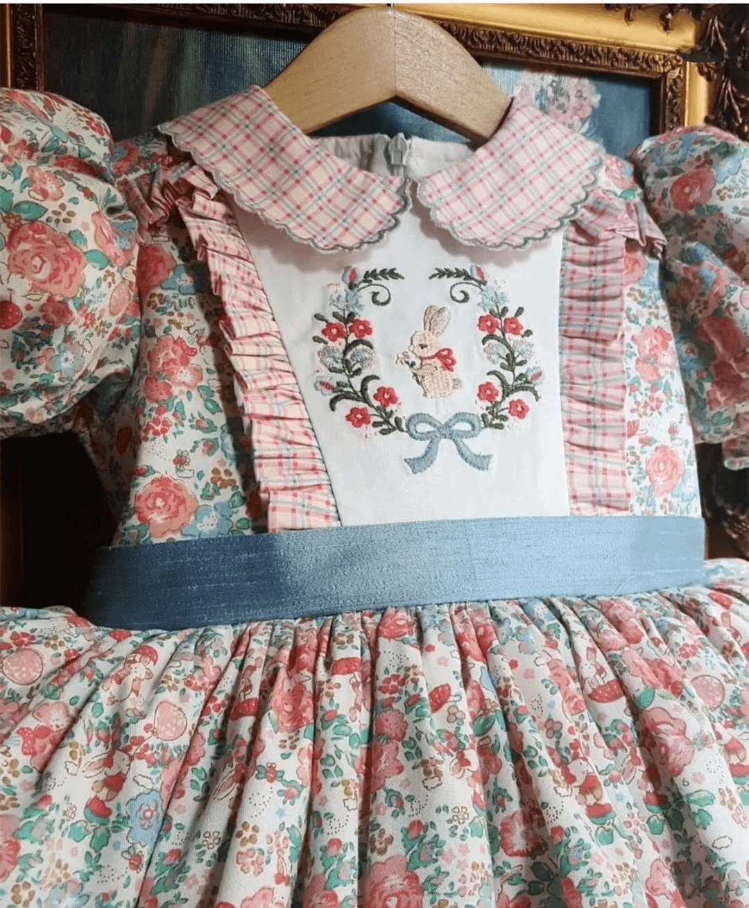 Beautiful Floral Easter Dress,12M to 10T