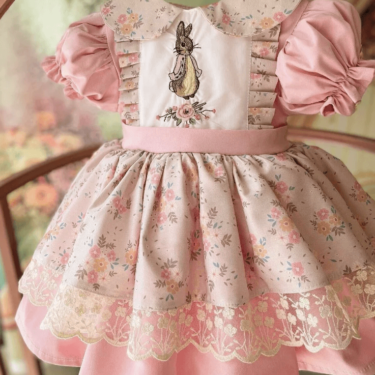 Adorable Floral Easter Dress12M to 10T.