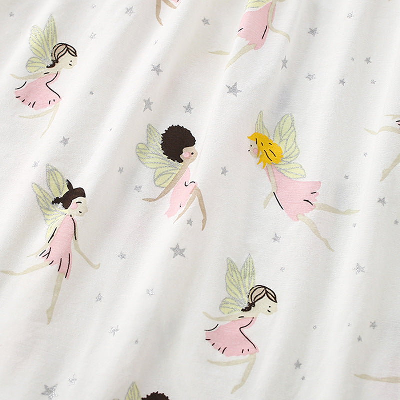 Cute Casual Fairy Dress, 2T to 7T.