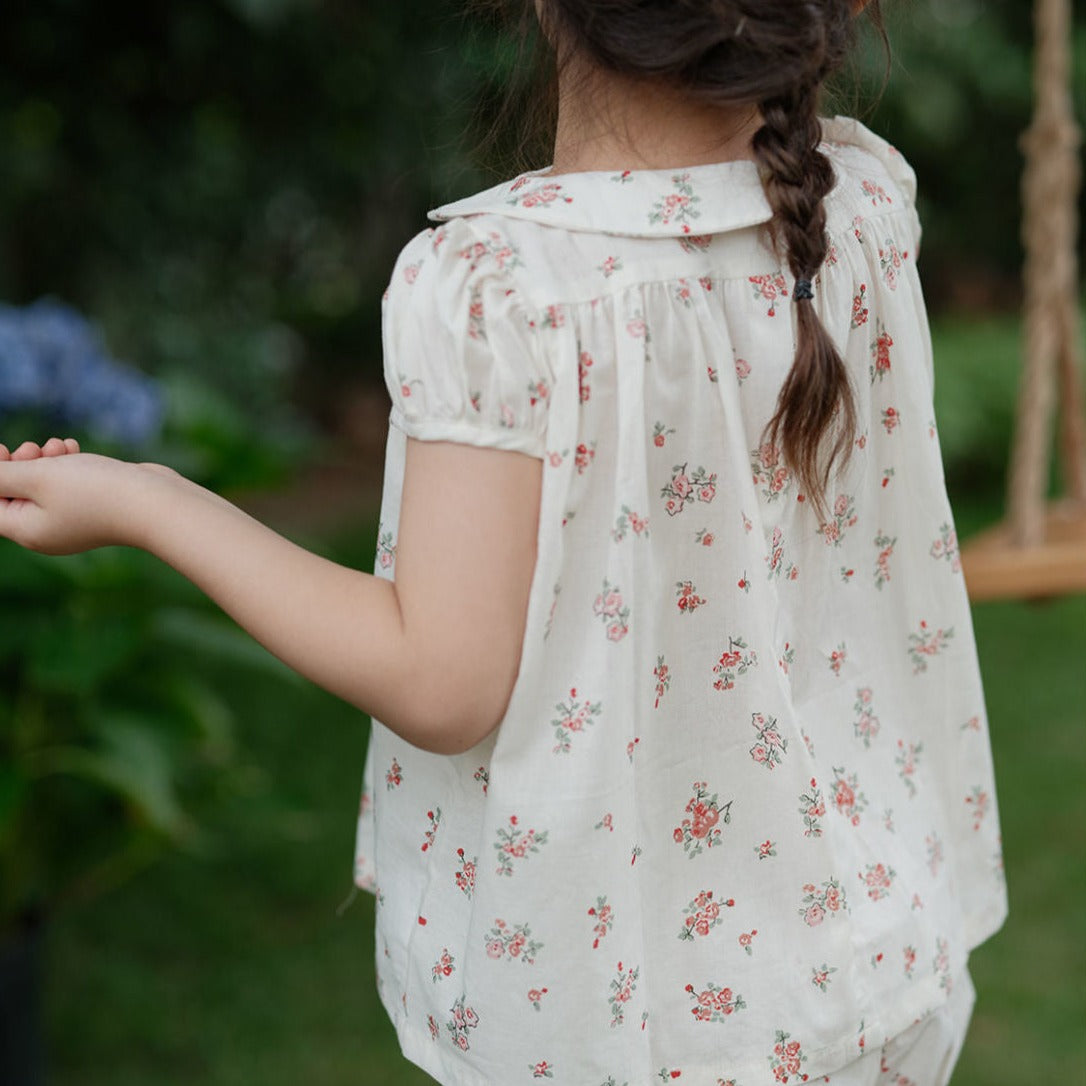 Cute Floral 2pc Set,4T to 7T