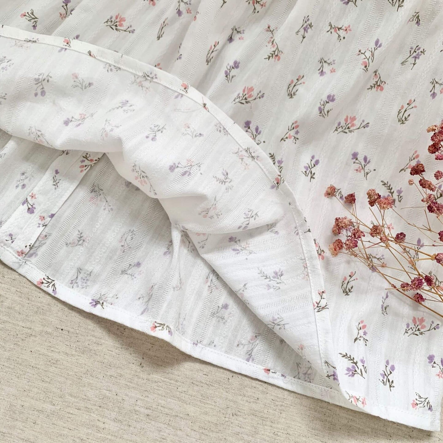 Cute Smocked Bishops,White/Floral,2T to 6T.