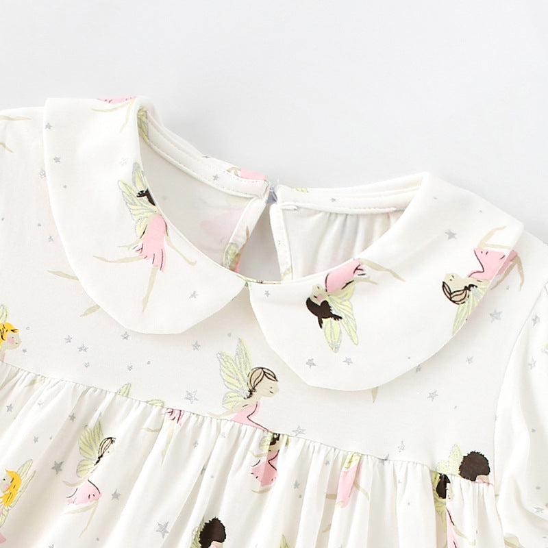 Cute Casual Fairy Dress, 2T to 7T.