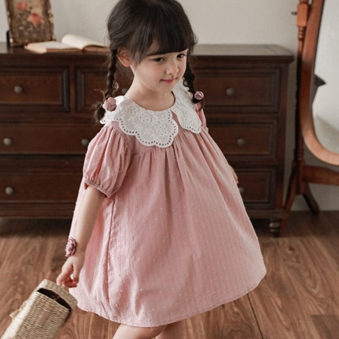 Cute Pink All Day Dress,12M to 6T.