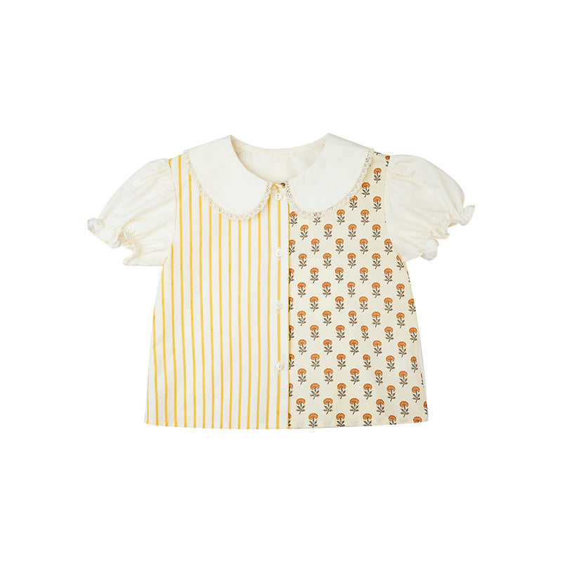 Cute Stripped & Floral Set,12M to 6T.