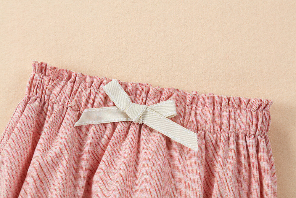 Pink Hand Smocked Dress With Bonnet & Shorts,3M to 4T.
