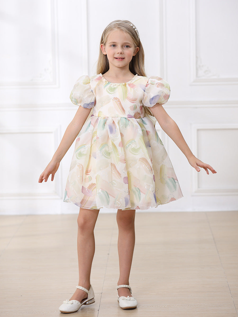 Whimsical Pastel Princess Dress,12M to 6T.