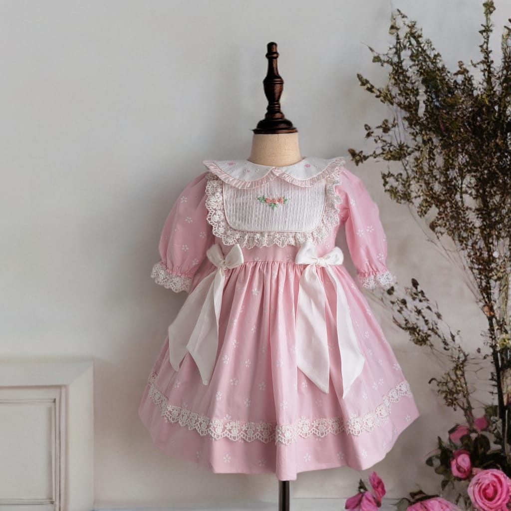 Lace & Bloom Princess Heirloom Dress,6M to 8T