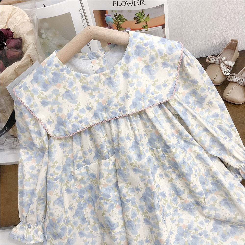 pastel cotton dress Ayat ivory pastel green hand block printed cotton dress