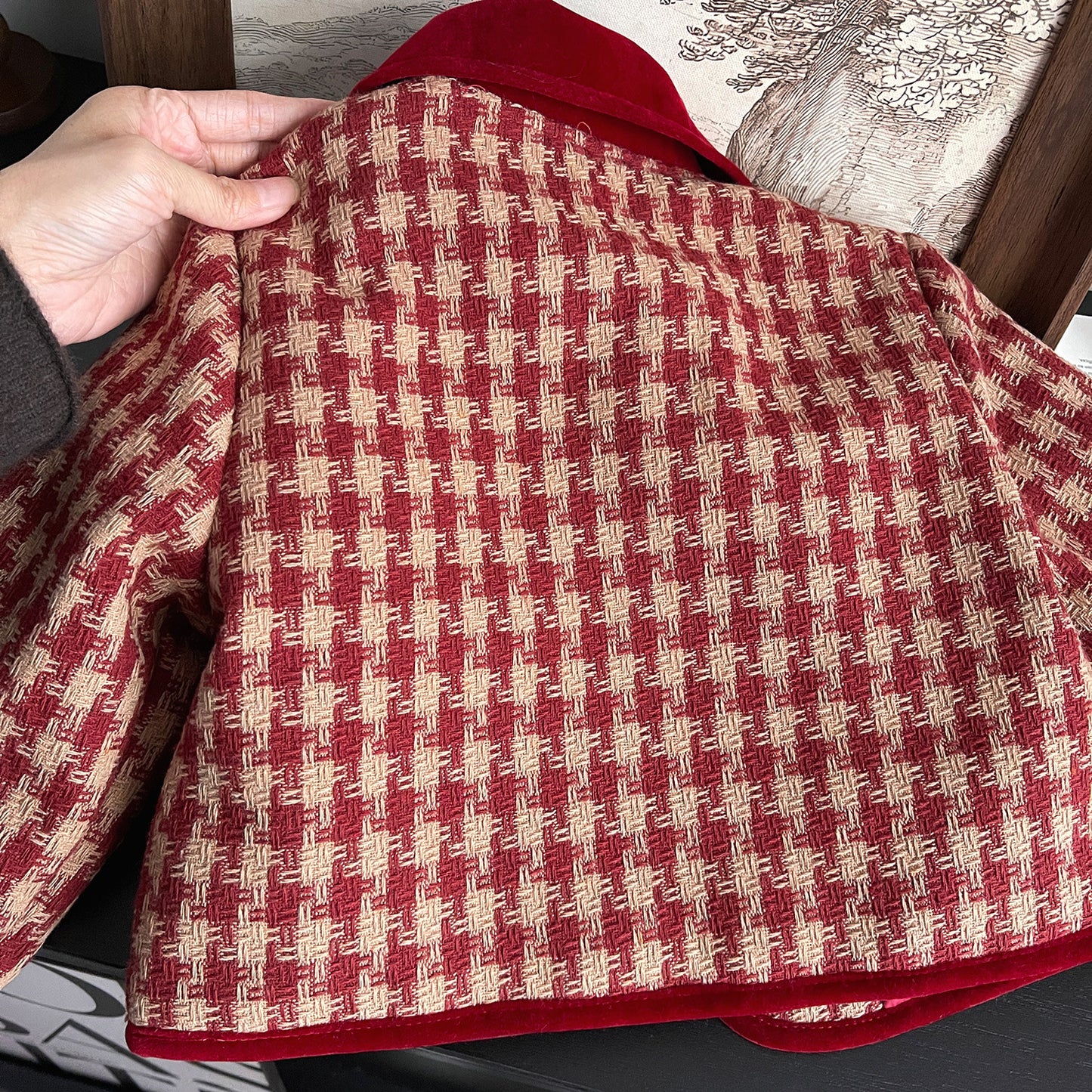 Cozy Quilted Red Coat Set,2T to 7T.