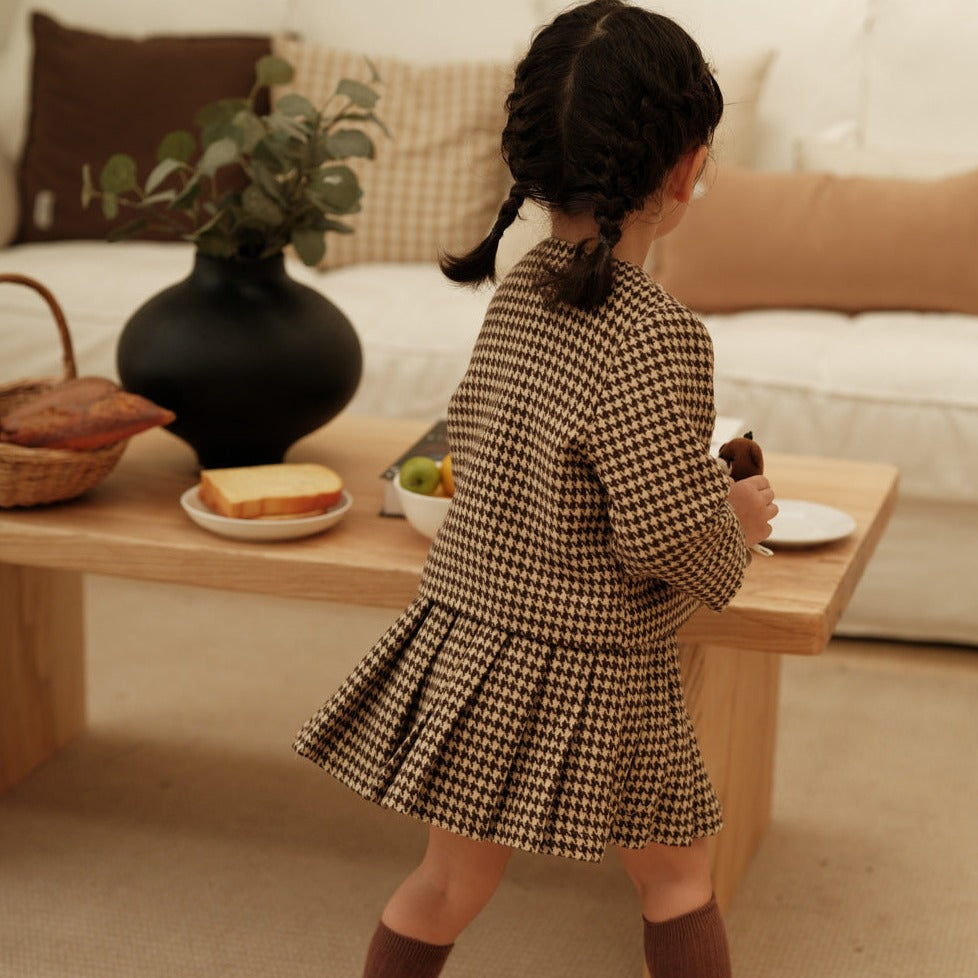 French Style 2pc Coat Set,2T to 6T.