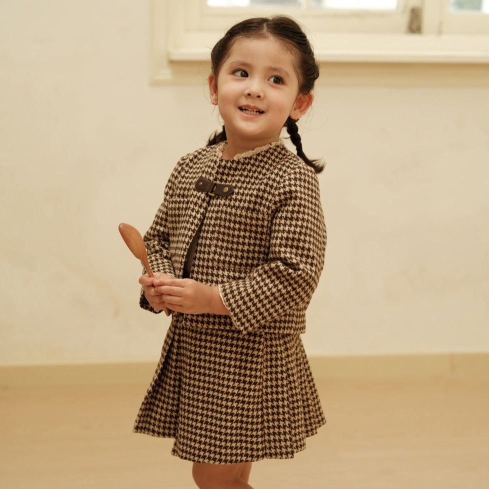 French Style 2pc Coat Set,2T to 6T.