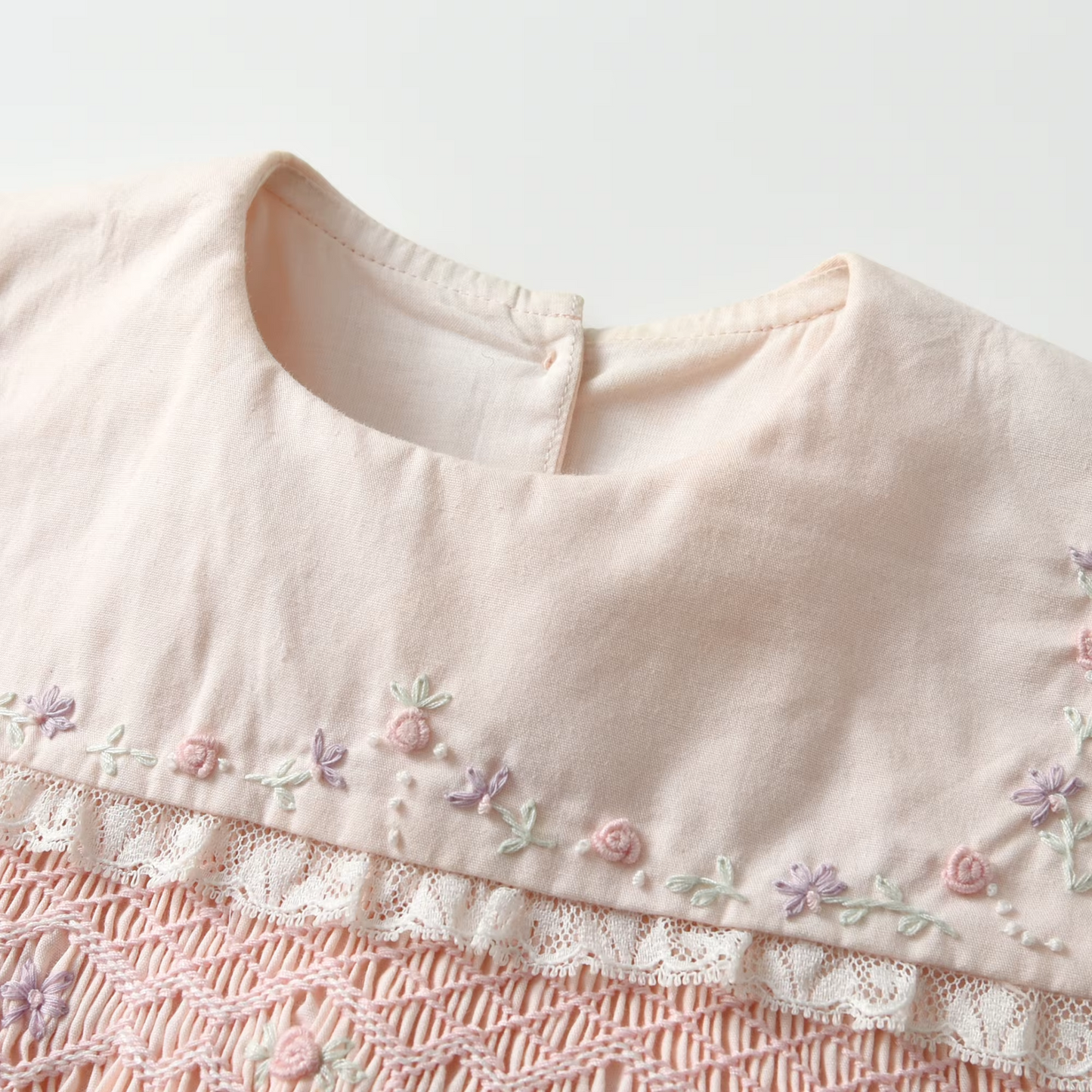 Blush Bloom Hand-Made Dress,12M-7T
