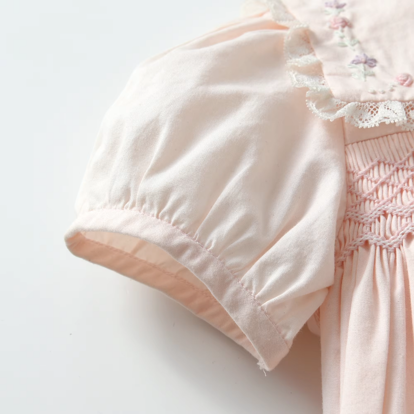 Blush Bloom Hand-Made Dress,12M-7T