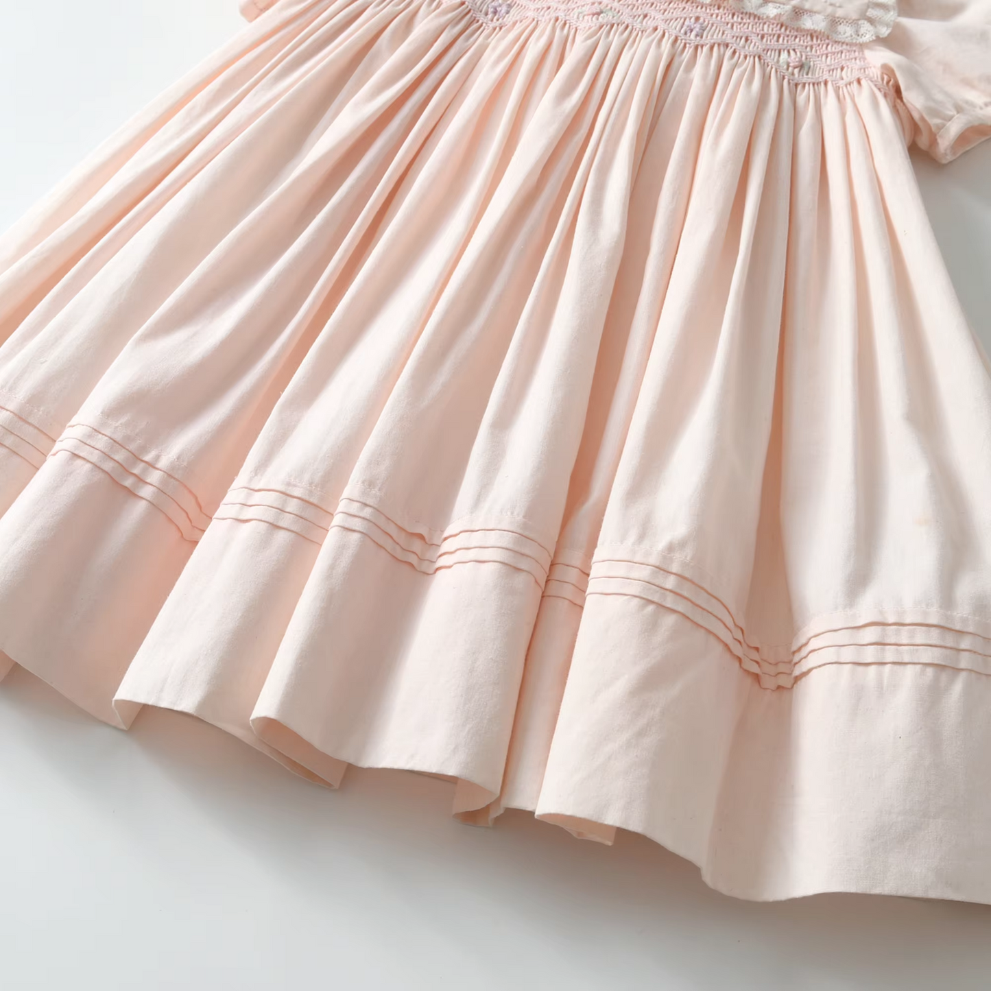 Blush Bloom Hand-Made Dress,12M-7T