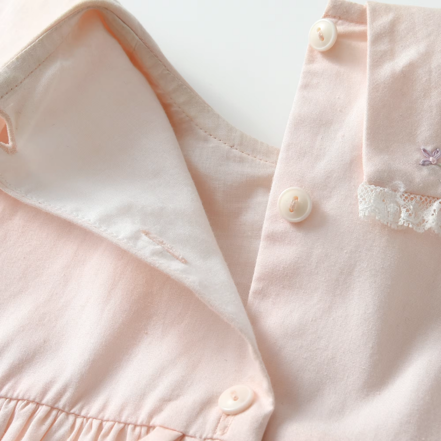 Blush Bloom Hand-Made Dress,12M-7T