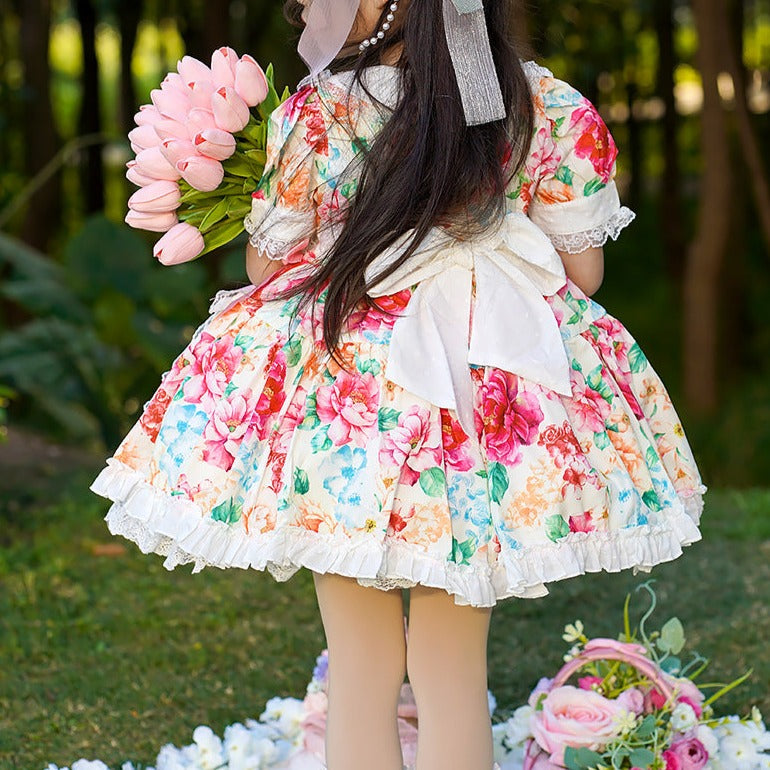 Gorgeous Floral Vintage Dress,12M to 6T.