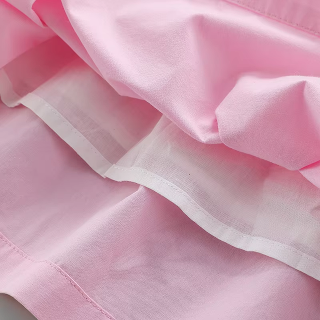 Blush Pink Hand-Smocked Dress,2T–6T