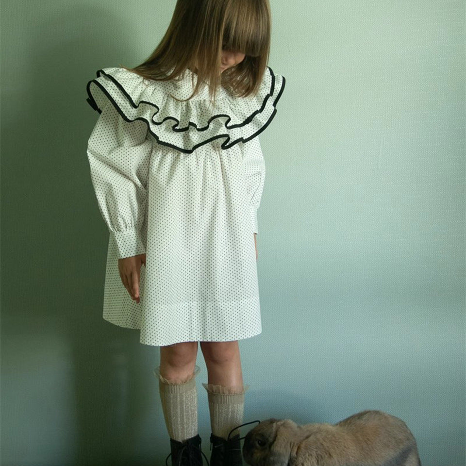 Adorable Polka Dot Dress,2T to 7T. 6T Adorable Polka Dot Dress,2T to 7T. 6T
