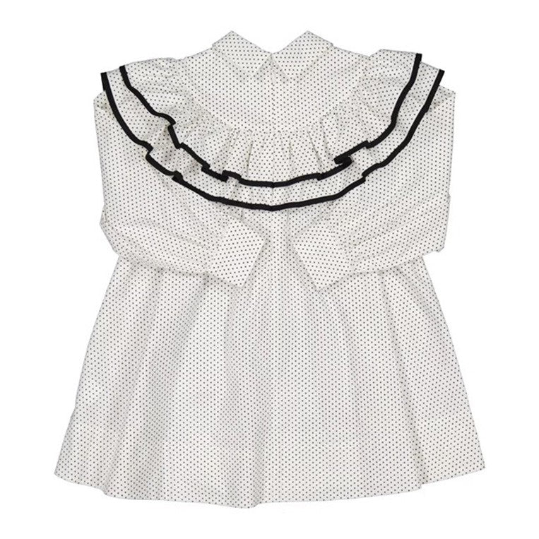 Adorable Polka Dot Dress,2T to 7T.