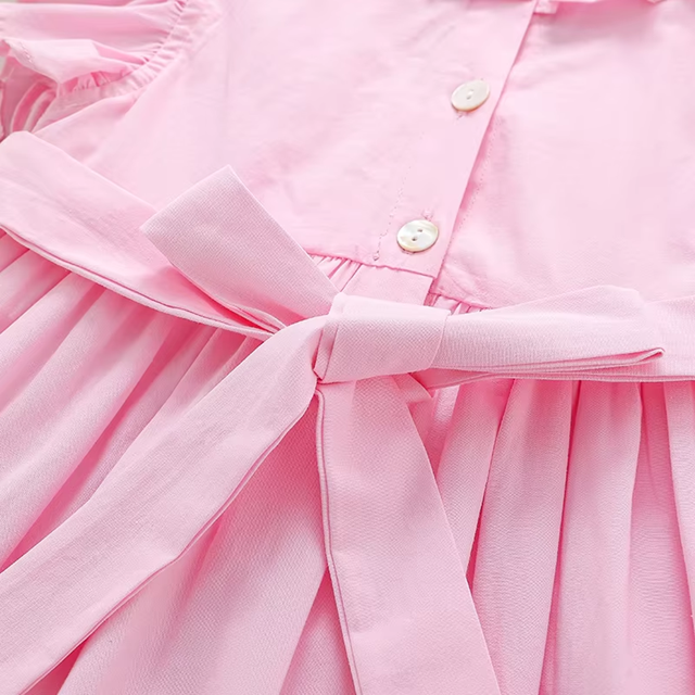 Blush Garden Hand-Smocked Dress,12M to 8T