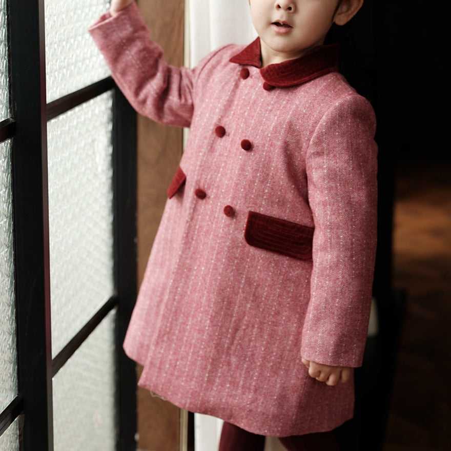 Adorable Warm Woolen Coat,2T to 7T.