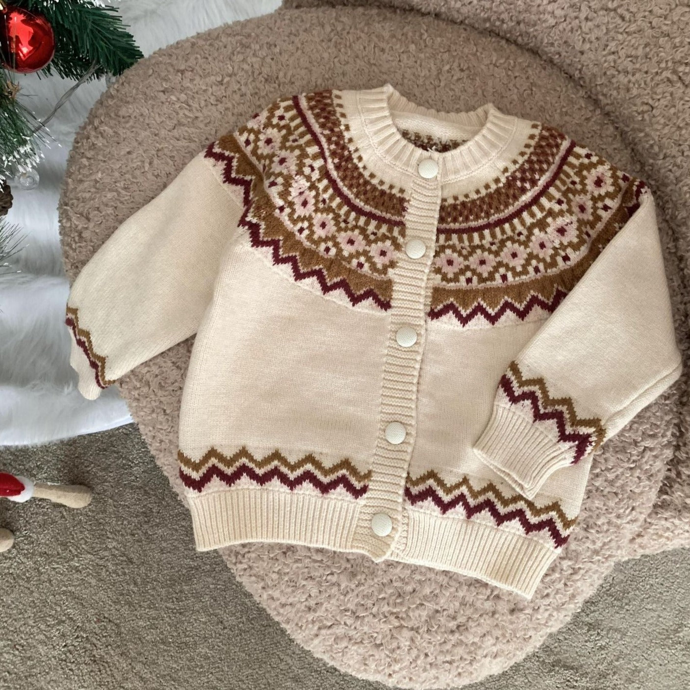 Cute Holiday Colors Sweater,6M to 5T.