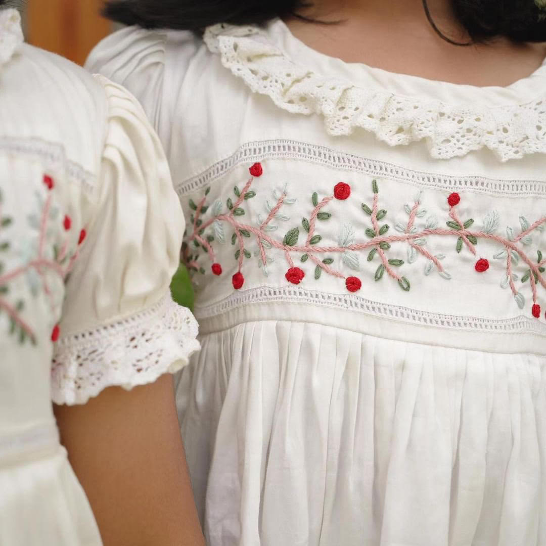 Adorable Hand Embroidered Dresses,3M to 10T.