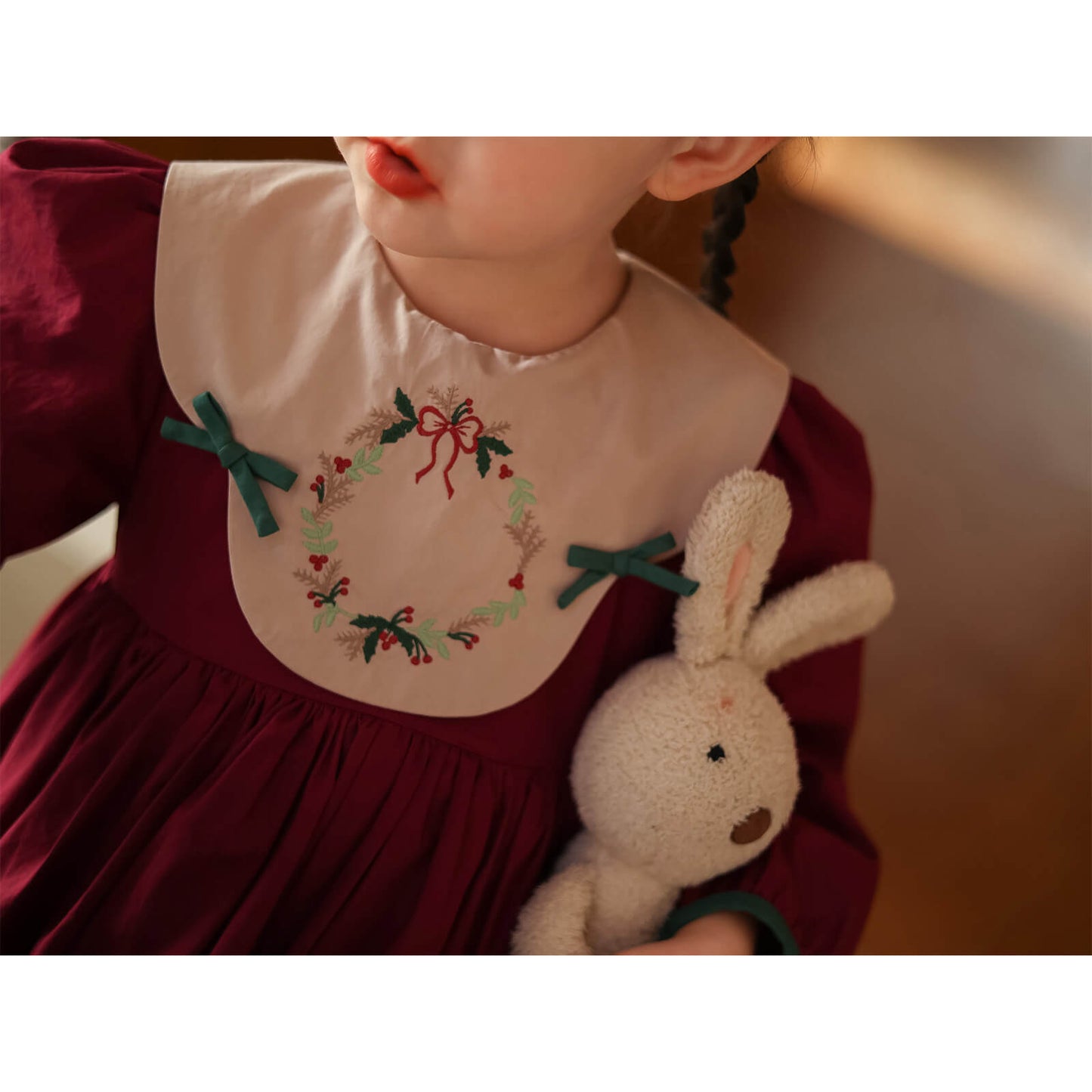 Holidays Embroidered Twirl Dress,12M to 8T.
