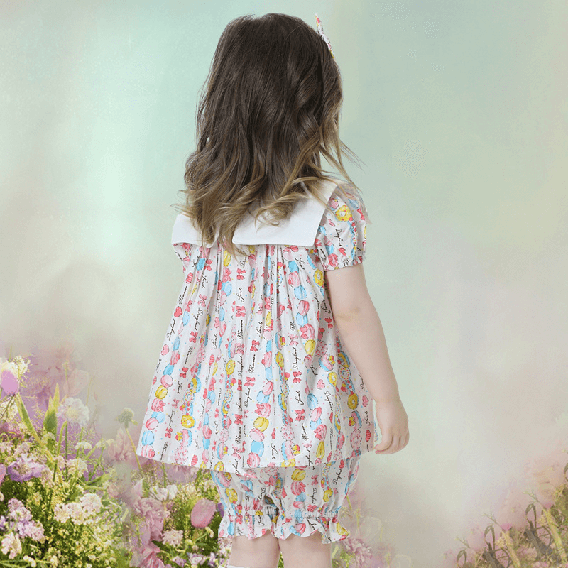 Cute Party Print Summer Set,12M to 6T.