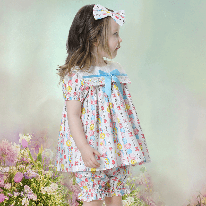 Cute Party Print Summer Set,12M to 6T.