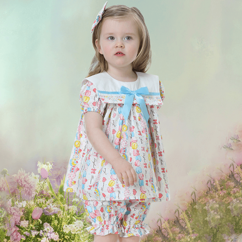 Cute Party Print Summer Set,12M to 6T.