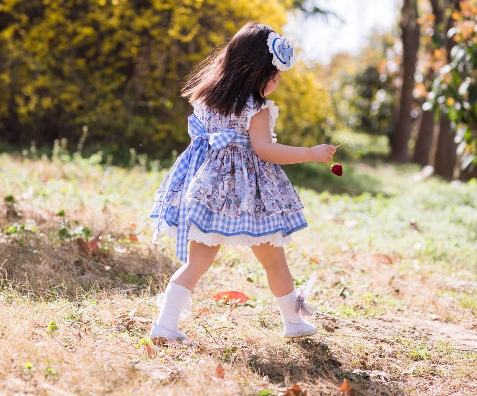 Easter Dress With Matching Shorts & Headband,12M to 8T.
