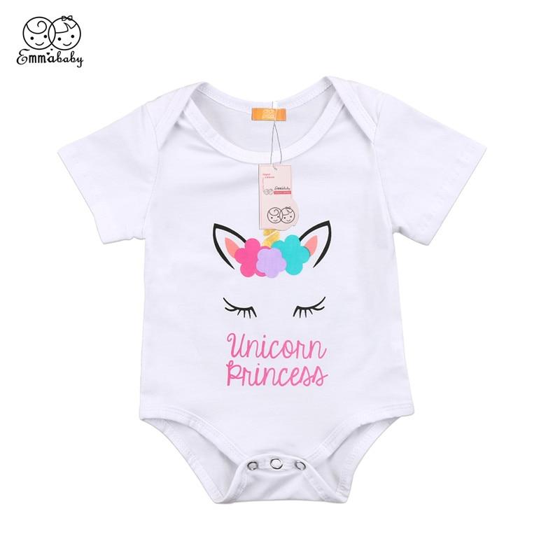Newborn Baby Girls Cotton Jumpsuit Romper - Dream Town Store