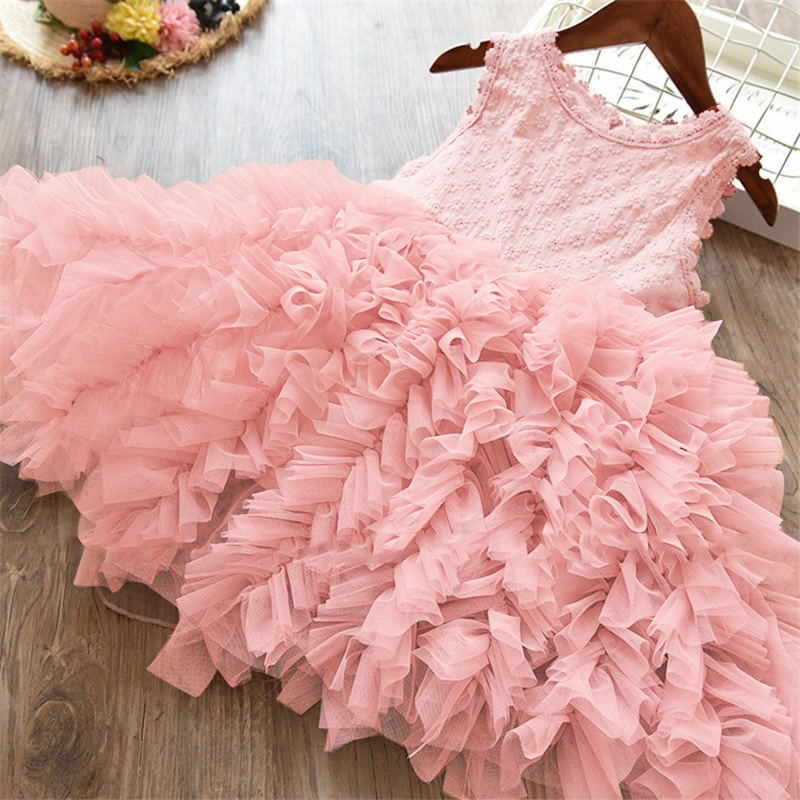 Princess Girl Party tutu Kids Dress, 3 to 8 Y.