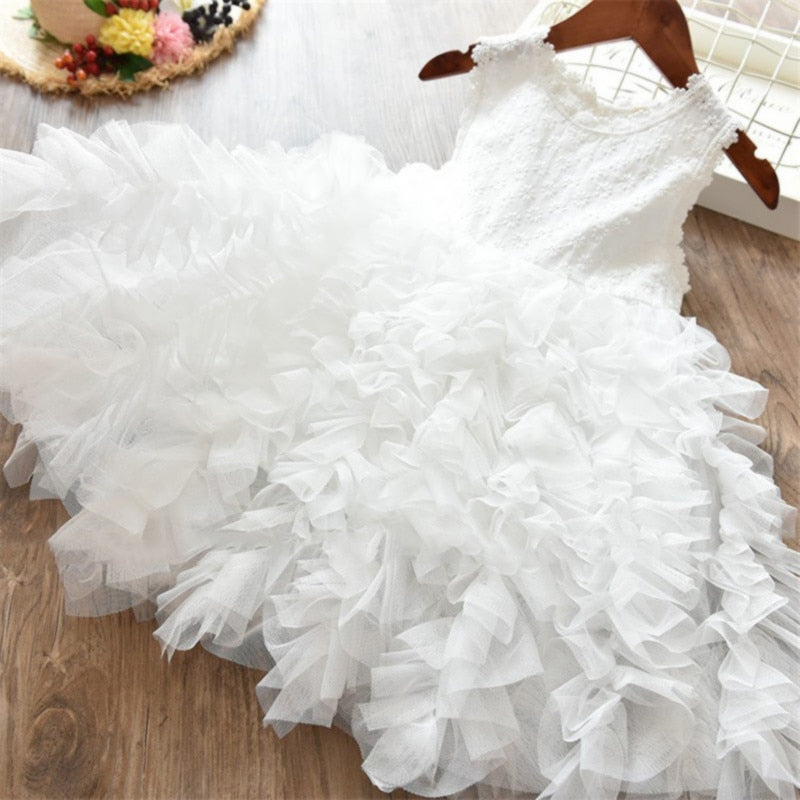 Princess Girl Party tutu Kids Dress, 3 to 8 Y.