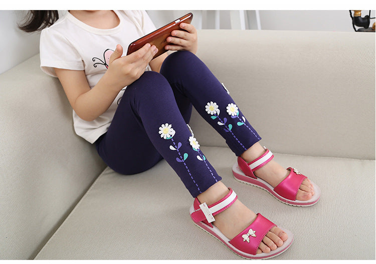 Cute Spring Leggings/Pants,3T to 7T.