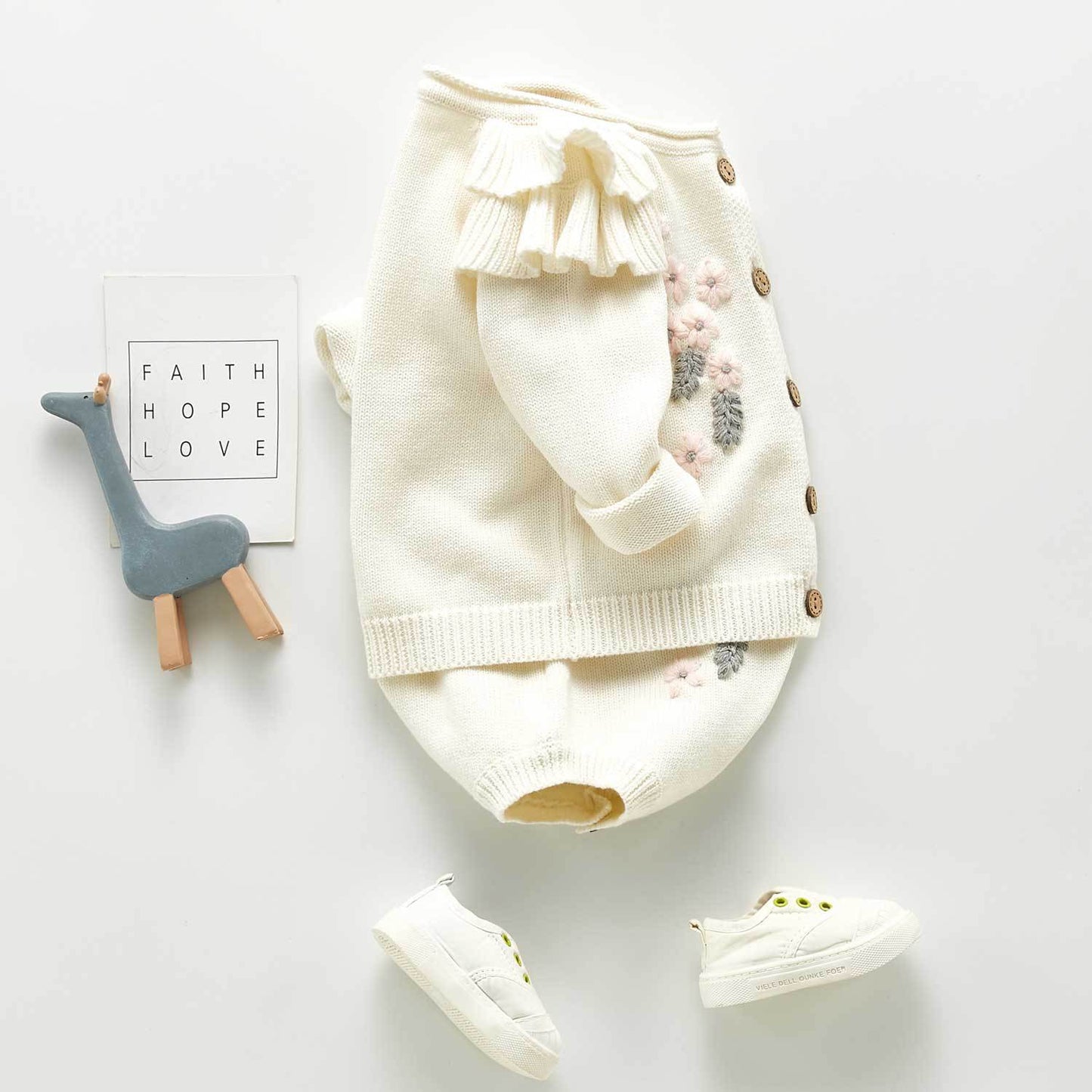 Cutest Knitted Sweater & Jumpsuit,6M to 3T.
