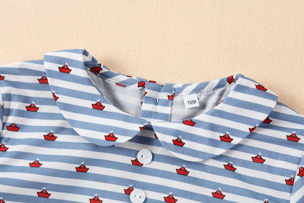 Cute Nautical Boys Set,12M to 6T.