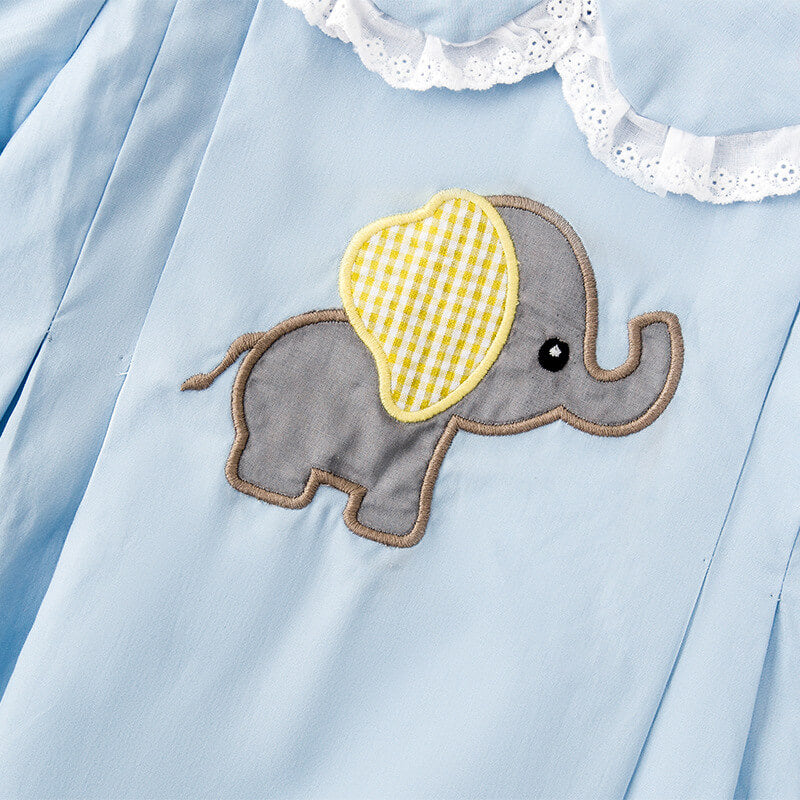 Cute Baby Elephant Matching Sibling Set,12M to 4T.