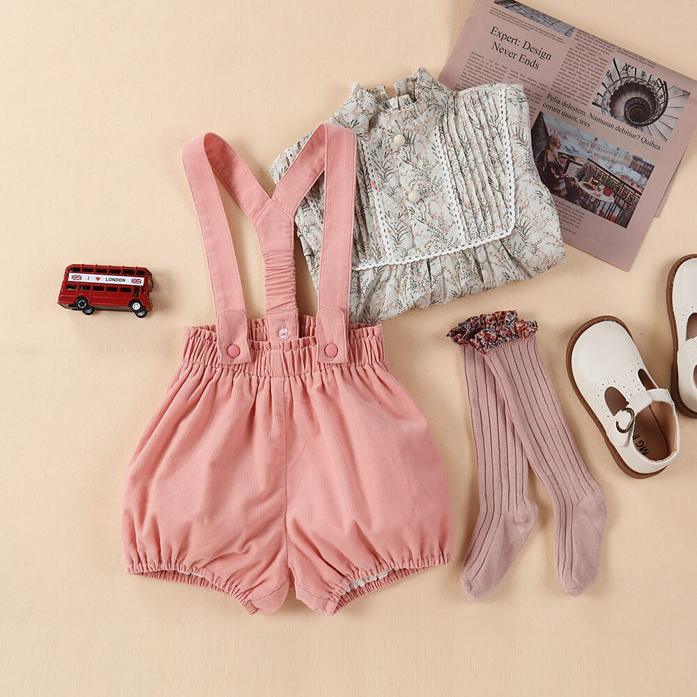 Cute Floral Two Piece Set,12M to 6T