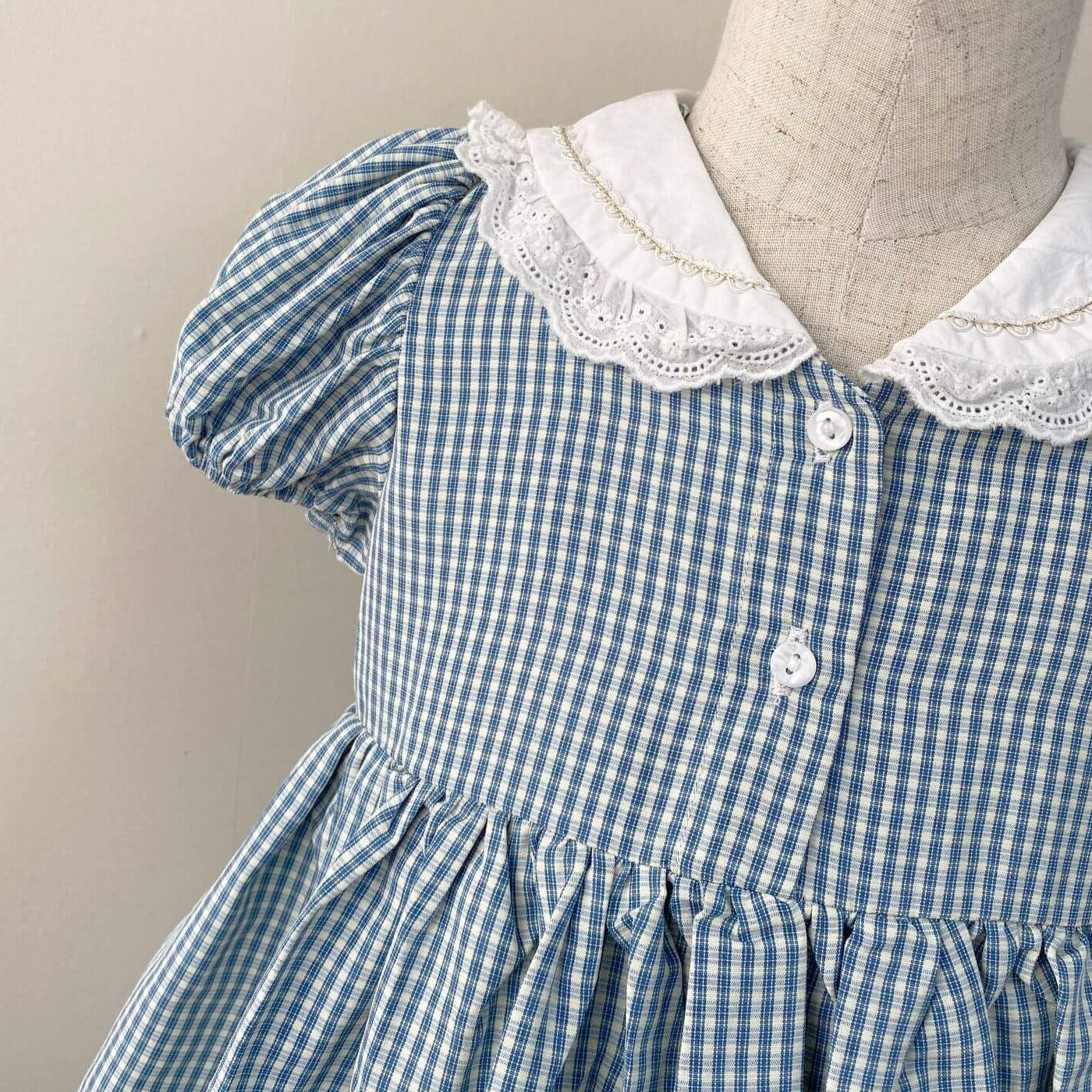 Gorgeous Plaid Dresses,Pink/Blue,3T to 8T.