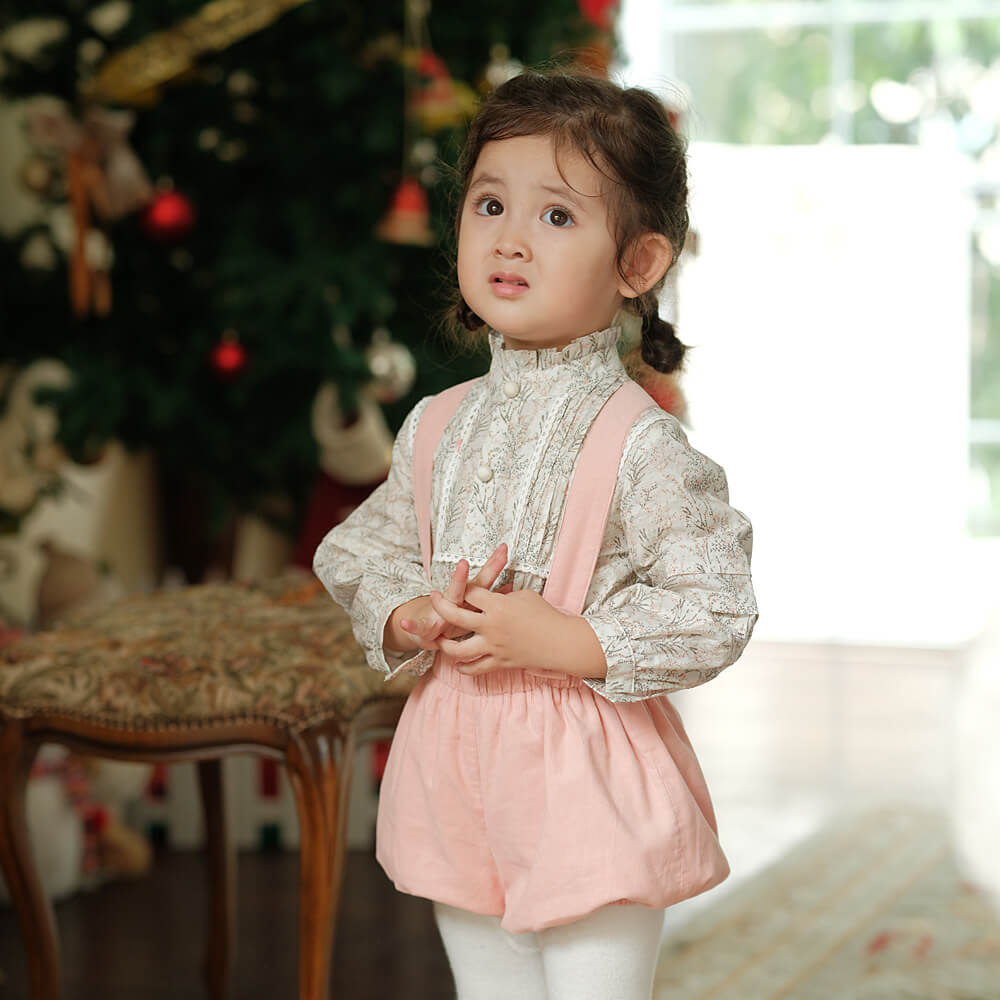 Cute Floral Two Piece Set,12M to 6T