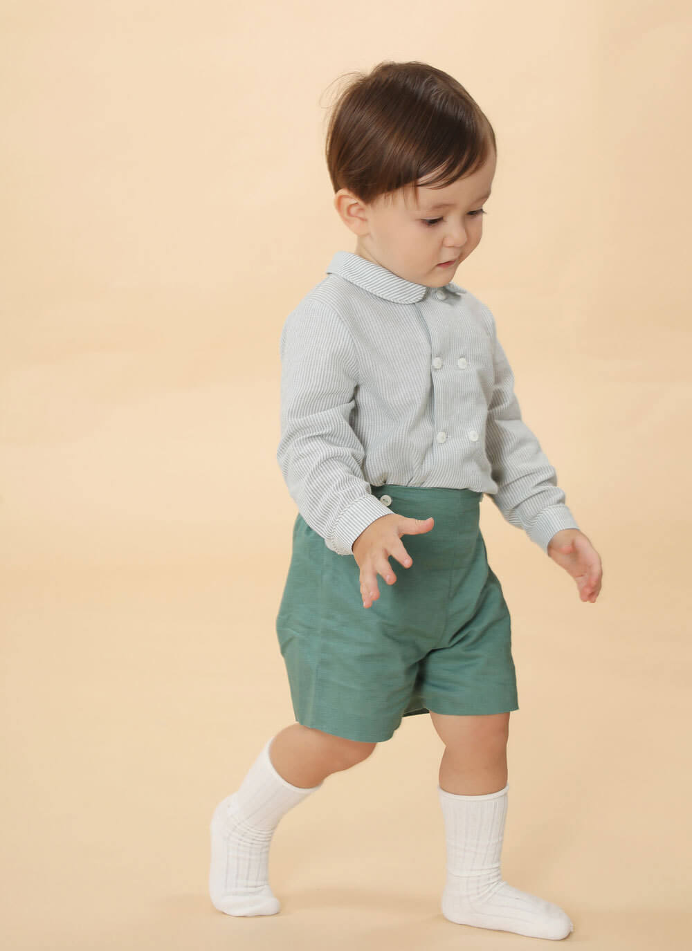 Vintage Pale Green Matching Sibling Sets,12M to 6T.