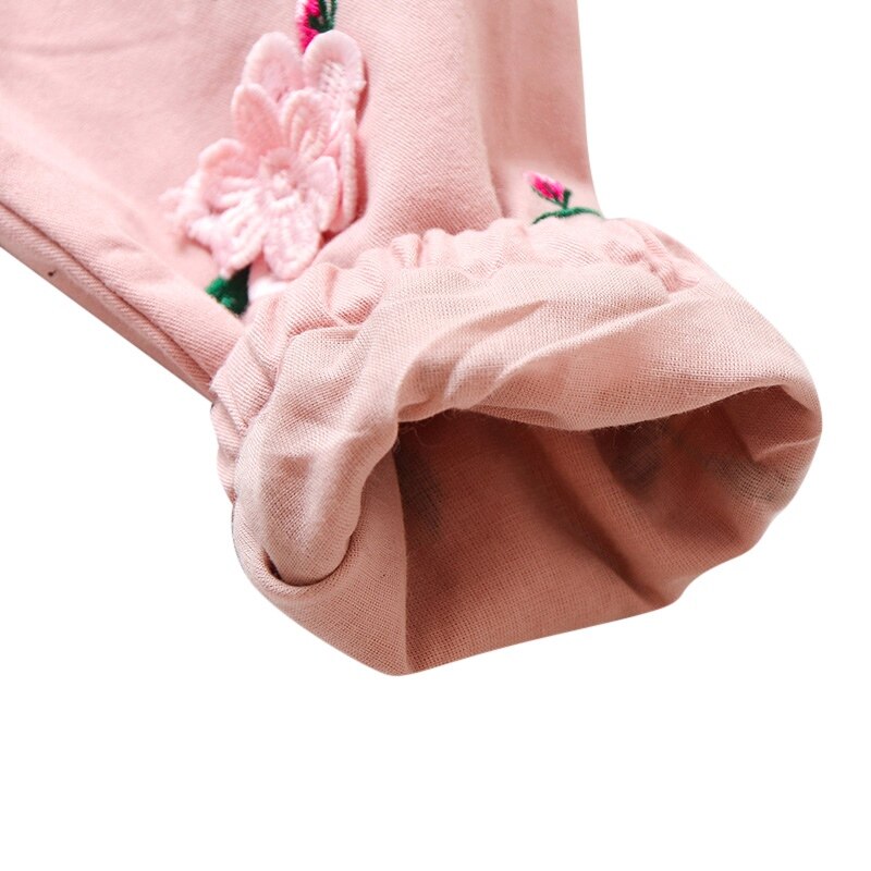 Cute Embroidered Fall Jacket,Pink/Green,12M to 5T