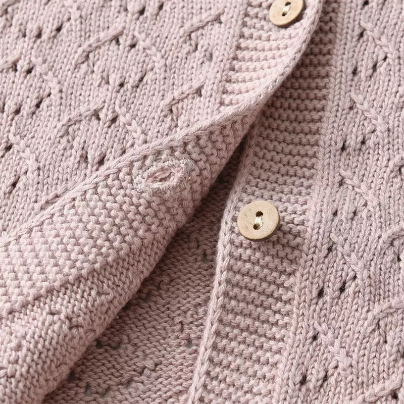 Cute Knitted Cardigan, 9M to 4T.
