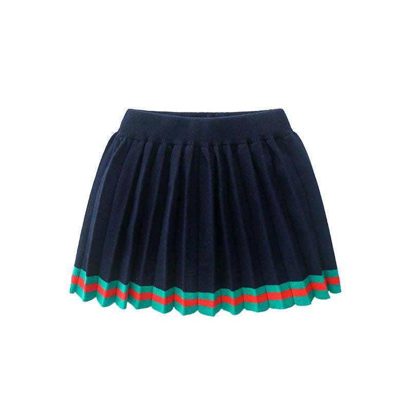Knitted cardigan & skirt set,12M to 6T.
