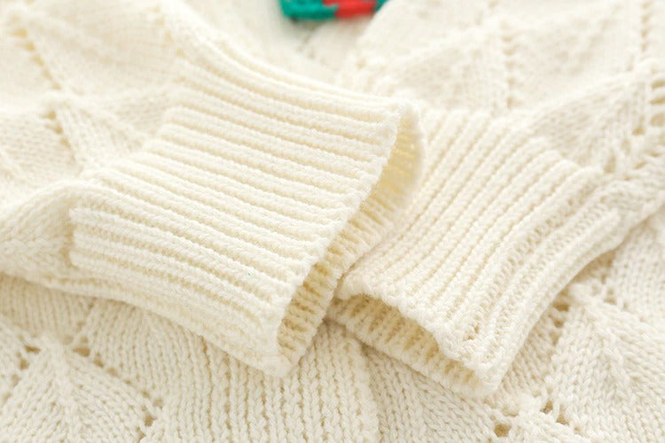 Knitted cardigan & skirt set,12M to 6T.