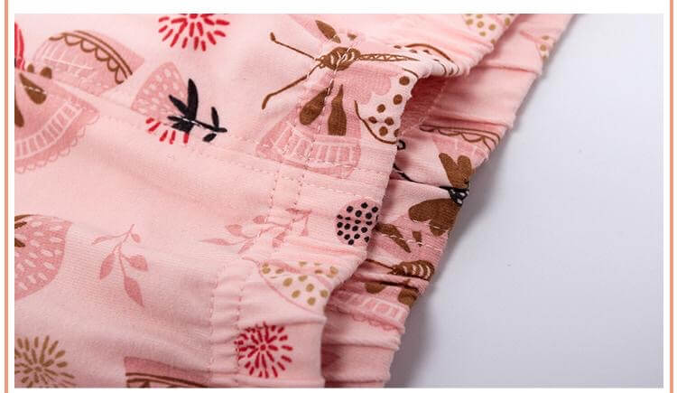 Butterfly Printed Full Sleeves PJs,3T to 10T.