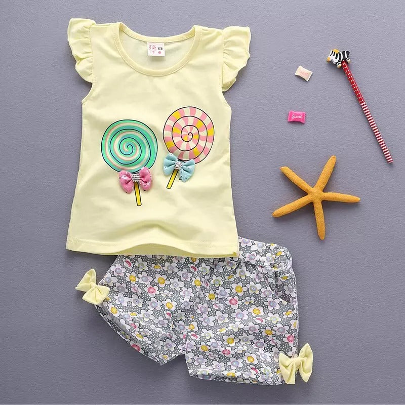 Cute Swirl Lollipop Set,12M to 4T.